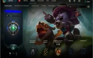conta lol lvl 64 otima pra smurf