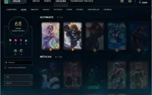 Conta league of legends