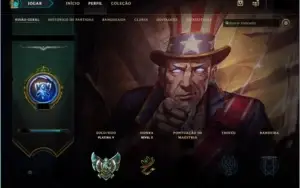 CONTA LEAGUE OF LEGENDS PLATINA V, 65 CHAMPIONS, 16 SKINS!