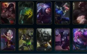 CONTA LEAGUE OF LEGENDS PLATINA V, 65 CHAMPIONS, 16 SKINS!