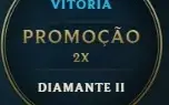 Conta LoL Diamante 4 75% WinRate