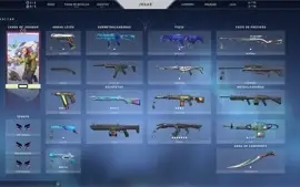 Conta Valorant - Platina 1 com VANDAL ANCIFOGO +SKINS
