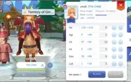 Conta Ragnarok Mobile Rk 112/47