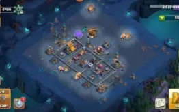 Clash of clans cv11 com 6 construtores