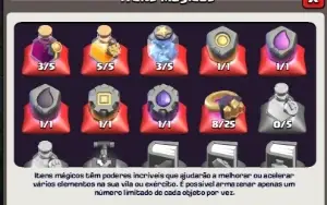 Clash of clans cv11 com 6 construtores