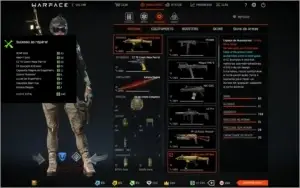 Conta Warface patente full, 24 warbox de cash, K/D positivo