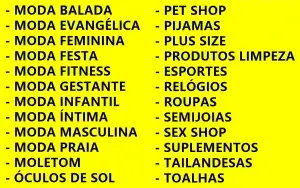 Lista de Fornecedores Atualizada