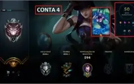 CONTAS DE LEAGUE OF LEGENDS | ANUNCIO DINÂMICO