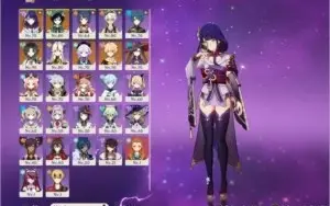 Shogun + Lança + Xiao + Primitiva + Venti