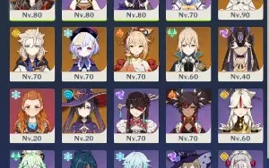 CONTA AR 54 COM 7 PERSONAGENS 5 ESTRELAS ⭐⭐⭐⭐⭐