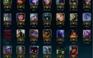 Conta League of Legends Ouro I com Vayne Ladra de Almas