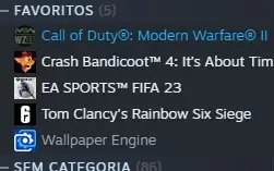 Conta fifa 23 full meta C/steam varios jogos