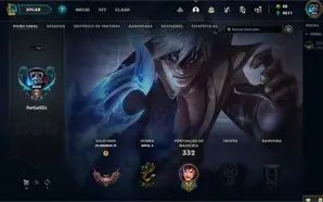 vendo conta lol