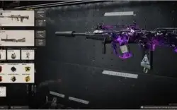 Conta Cod ColdWar, camuflagem Matéria negra e passes 3 e 4