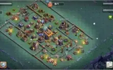 CV12 SEMI FULL CLASH OF CLANS COC TH12 BEM UPADA 8 SKINS