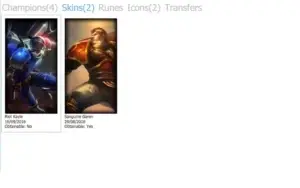 CONTA LOL LVL 14 +4 CAMPEÕES + 2500 IP