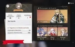Honkai Star Rail Com Luocha+Cone Assinatura Clara+Bis