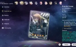 Honkai Star Rail Com Luocha+Cone Assinatura Clara+Bis
