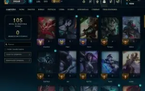 Esmeralda 3 com 70 Champs e 8 Skins