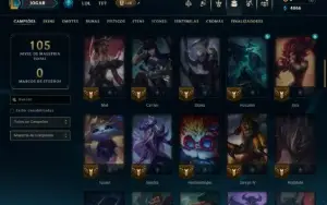 Esmeralda 3 com 70 Champs e 8 Skins