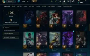 Esmeralda 3 com 70 Champs e 8 Skins