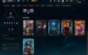 Esmeralda 3 com 70 Champs e 8 Skins