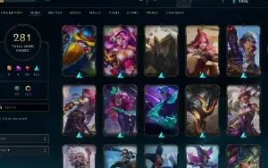 Conta Lol Rara Full Acesso - Lvl 699 - 281 Skins E Chromas!!