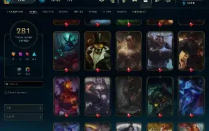 Conta Lol Rara Full Acesso - Lvl 699 - 281 Skins E Chromas!!