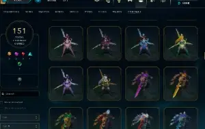 Conta Lol Rara Full Acesso - Lvl 699 - 281 Skins E Chromas!!