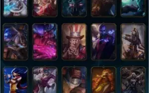 Conta gold com Pax Sivir e Varios