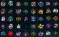 Conta gold com Pax Sivir e Varios