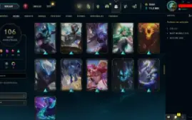 Conta LOL LVL 294 | 152 Campeões| 106 Skins | 2.5K RP| 2015