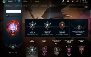 Conta prata 4 com 102 champs e 55 skins