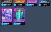 conta clash royale lvl 8 quase 9 2200 trofeus 3 lendarias
