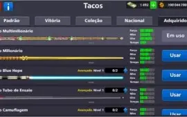 conta 8 ball pool com 1342 notas e 100 milhoes de fichas