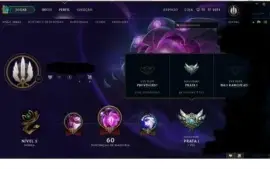 Conta League of Legends Prata I