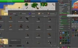 Tibia char em celebra com varios outros makers na acc