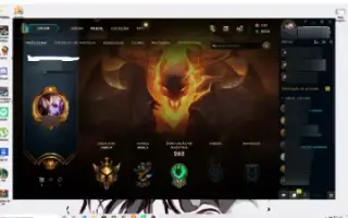 conta lol gold 4, 54 skin , quase todos champs