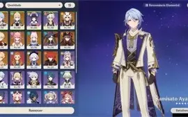 AR 57 - AYATO, ITTO, KAZUHA, HUTAO, KOKOMI, YAE MIKO + ARMAS