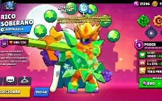 Conta Brawl Stars, 74 brawlers. Leia a descrição