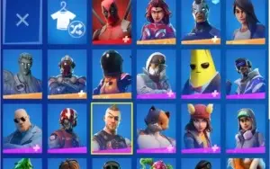 conta fortnite Skins raras Jogador