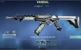 CONTA VALORANT BARATINHA COM 3 SKINS DE VANDAL E PASSE