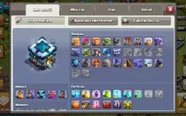Conta clash of clans Cv 13