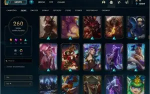 Conta Diamante 1 Legue of Legends