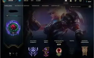 Conta Diamante 1 Legue of Legends