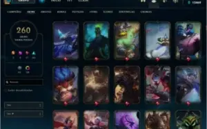 Conta Diamante 1 Legue of Legends