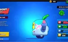 CONTA BRAWL STARS LEVEL 138 17K DE TROFEUS