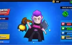 CONTA BRAWL STARS LEVEL 138 17K DE TROFEUS