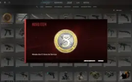Contas steam CS2 com medalha de 5 anos + Primeiro e-mail.
