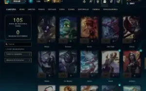 Esmeralda 1 com 75 Champs e 4 Skins